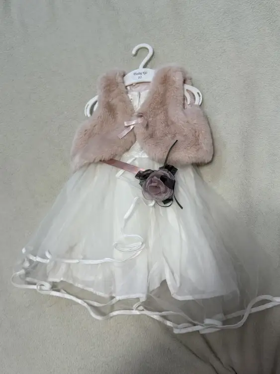 Платье и шубка H&Mm