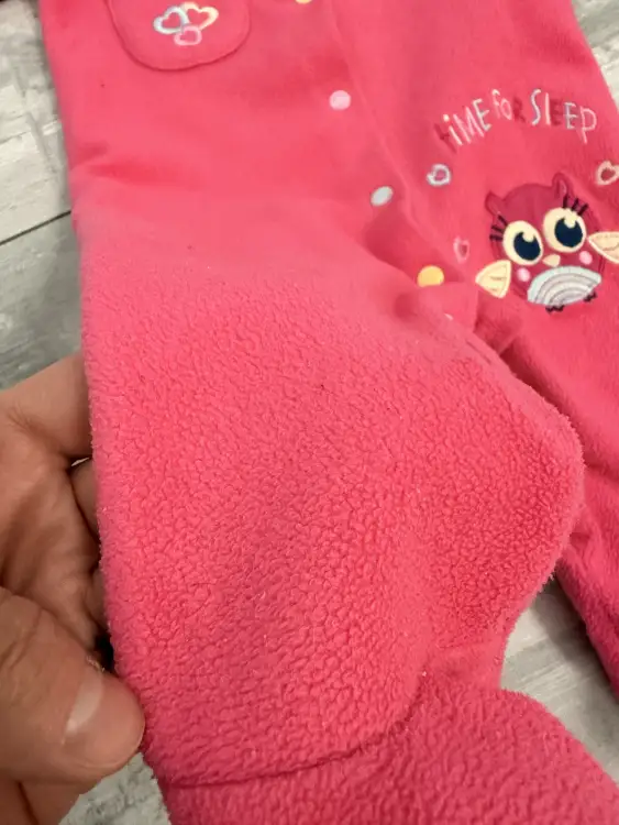 Флисовый комбинезон слип