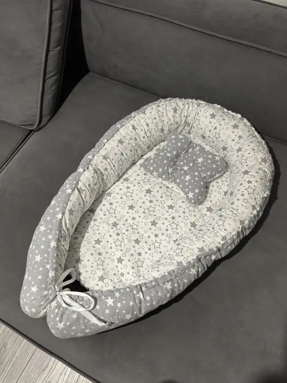 Кокон гнёздышко для новорождённых.9