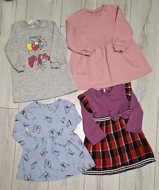 Лот платьев 86-92