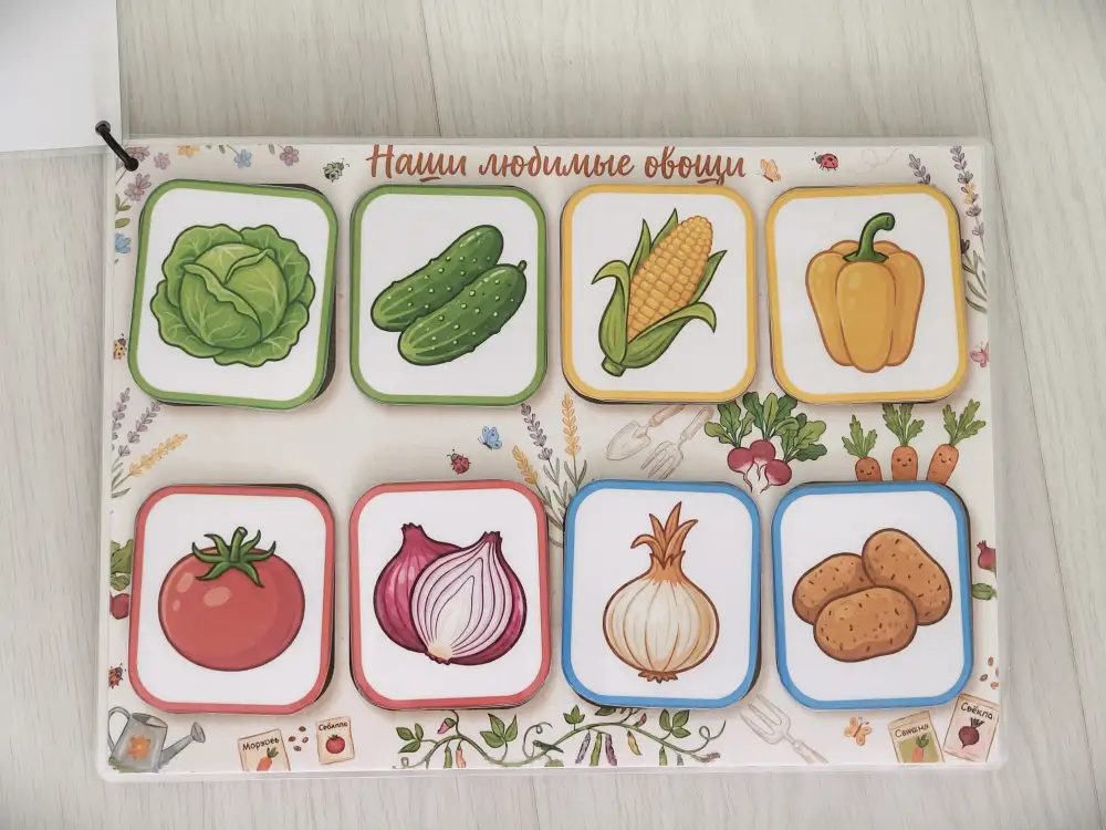 Дидактические игры на липучках