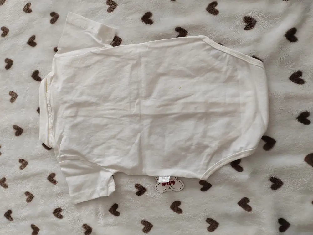 Боди-рубашка с вшитой бабочкой