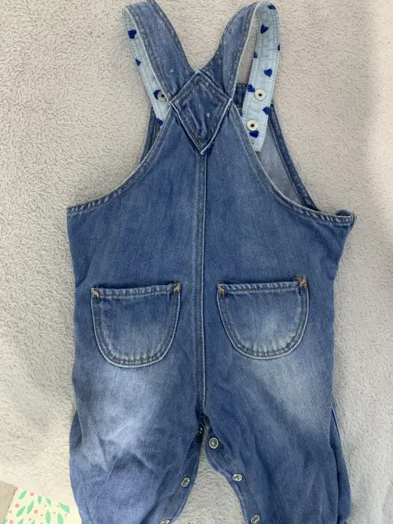 Джинсовый комбинезон