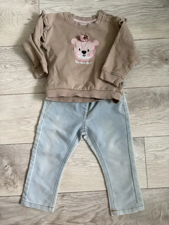 Лот джинсы, кофточки, комбинезон