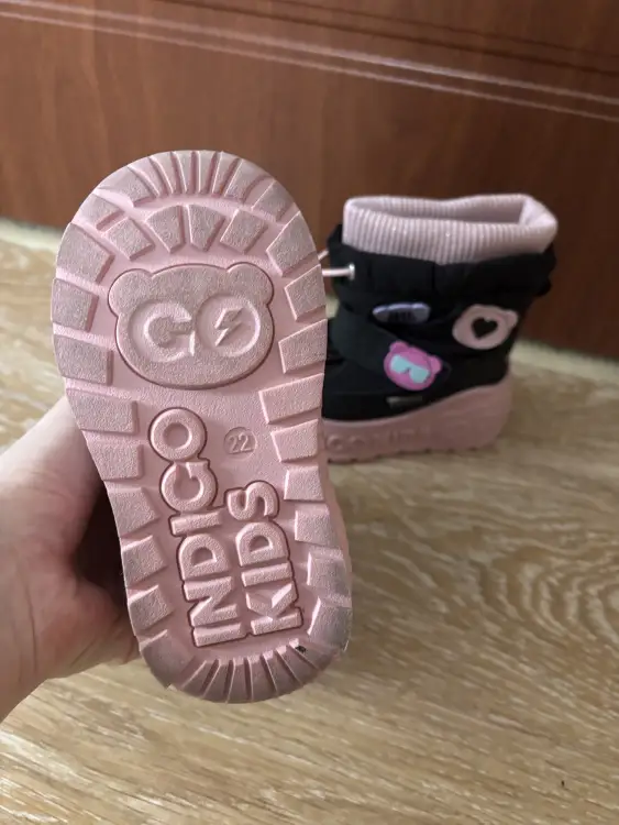 Дутики сапоги зимние для девочки 22 размер