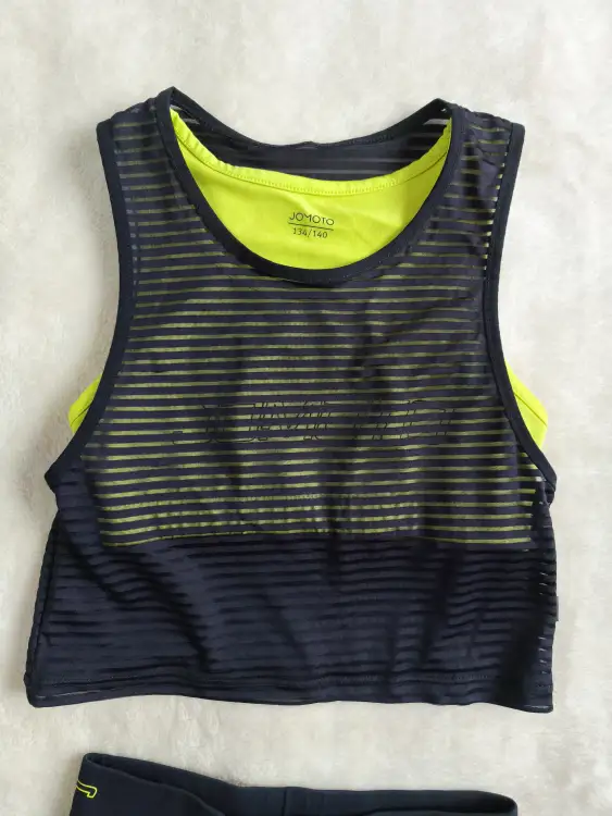 Комплект велосипедки и топ