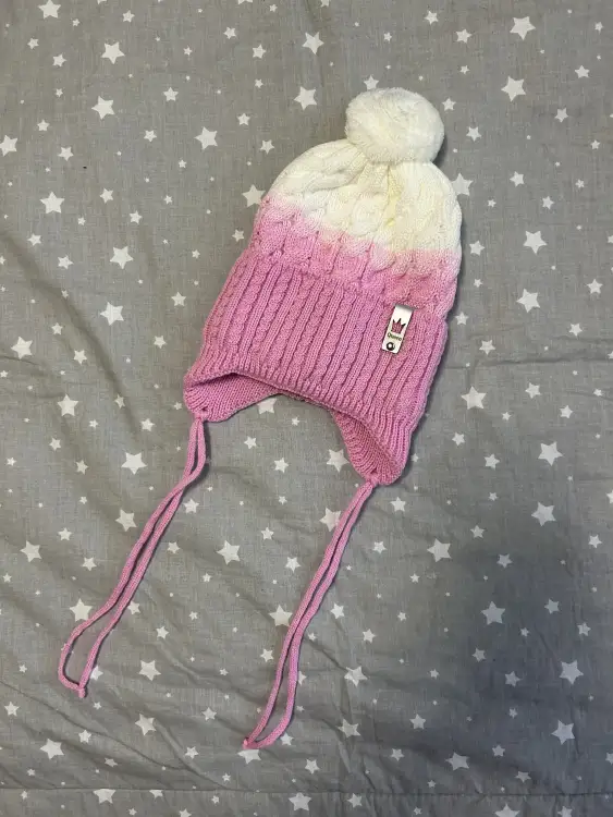 Новая шапка для девочки 3-4 года