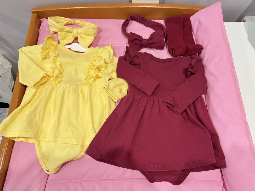 Нарядные платья-боди 62-68р