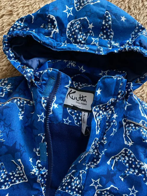 Тёплая куртка на 2-4 года