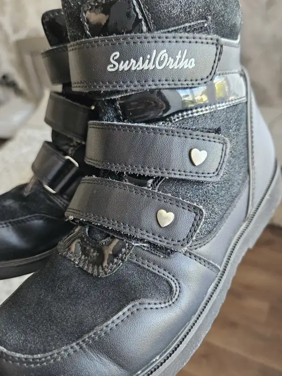 Ортопедические ботинки для девочки 32 размер