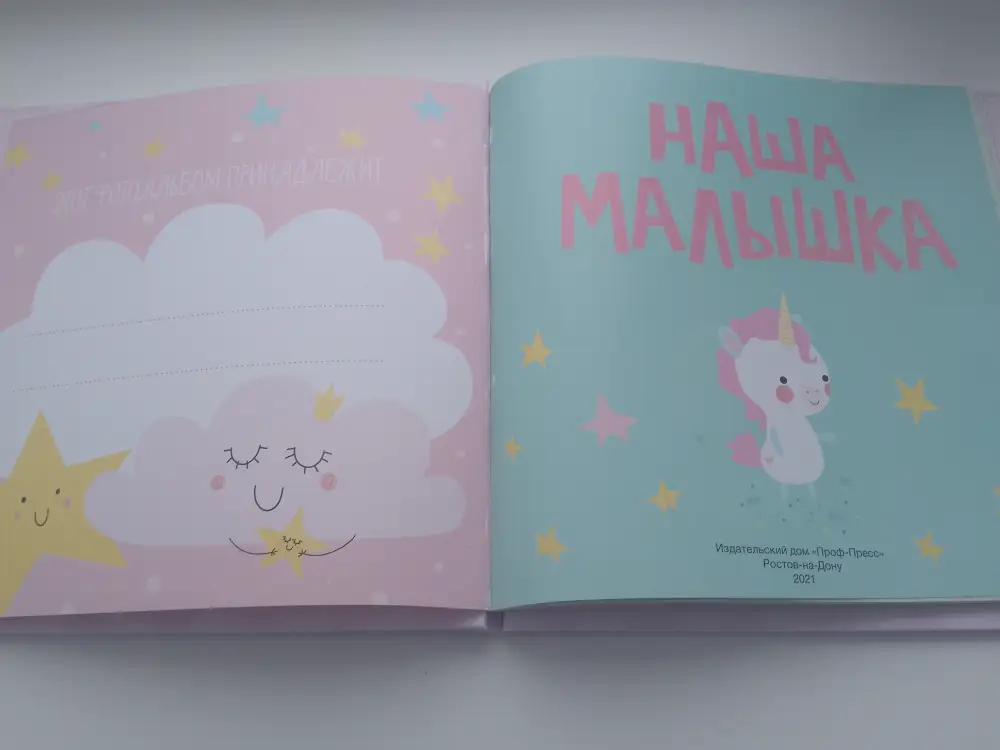 Фотоальбом для записей и фото