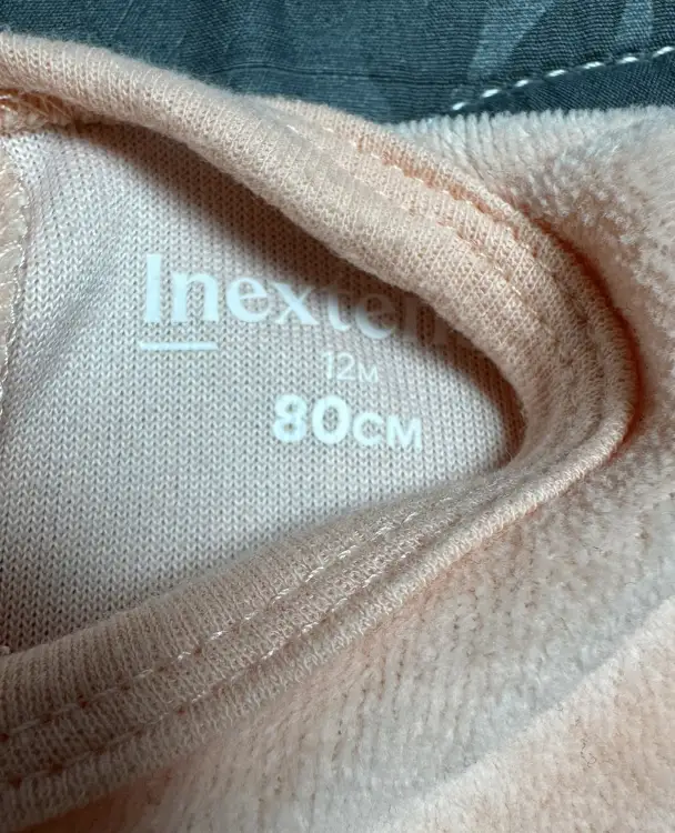 Слип-комбинезон для девочки 12 месяцев