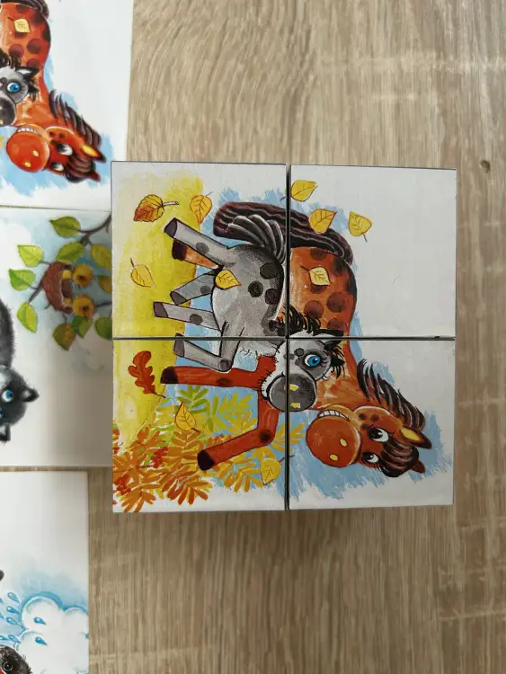 Кубики с картинками