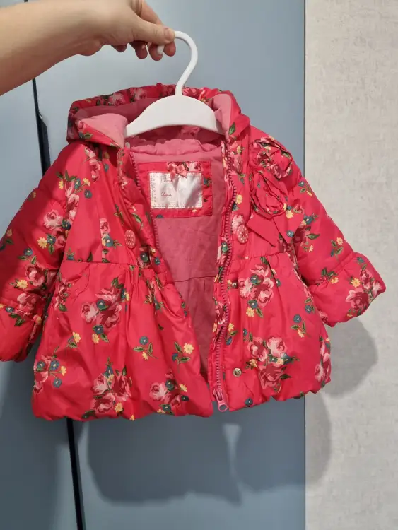 Зимняя куртка Mothercare рост 74 см для девочки