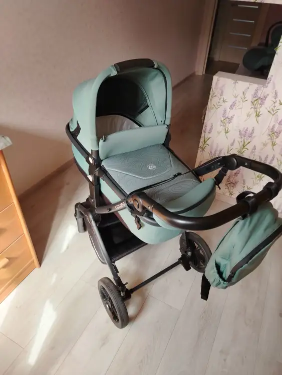 Коляска luxmom k92 3в1 в хорошем состоянии