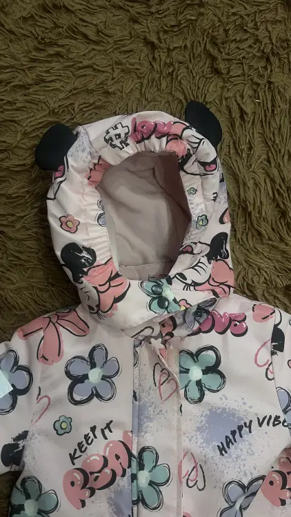 Теплый зимний комбинезон в стиле Disney