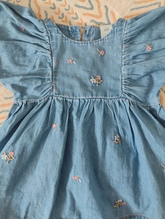 Джинсовые платье H&M (68 рост)