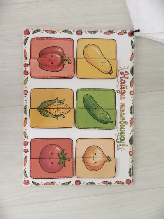 Дидактические игры на липучках