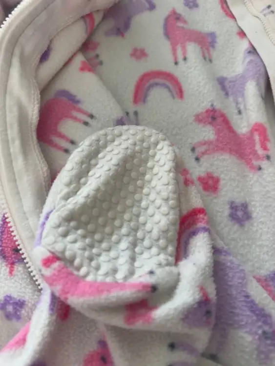 Флисовый комбинезон / слип 6-9 месяцев