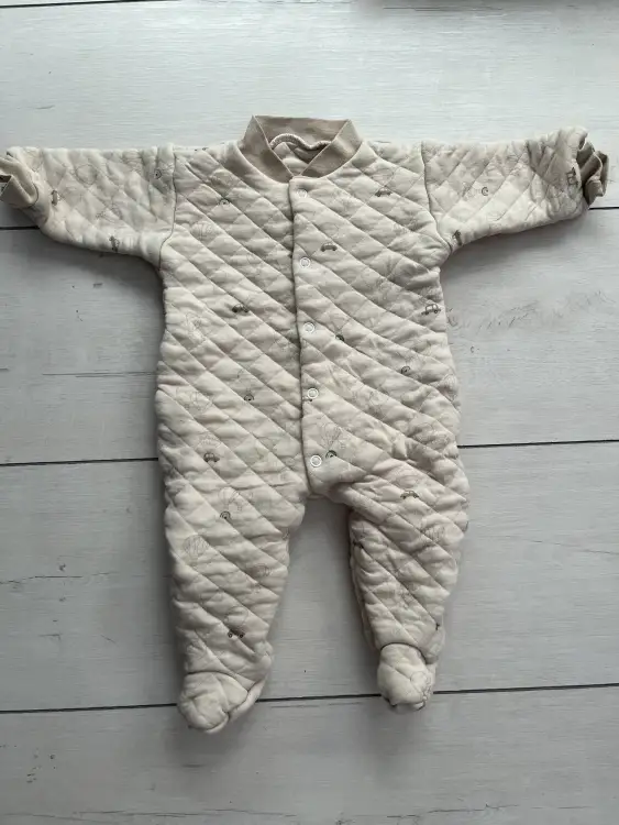 Лот теплый комбинезонов 56-62