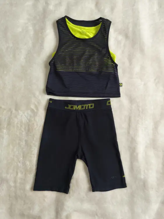 Комплект велосипедки и топ