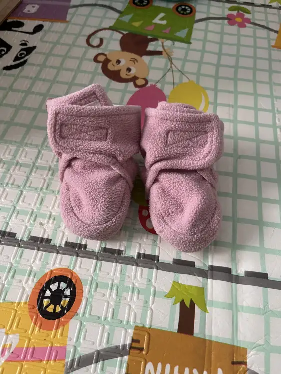 Флисовые пинетки toucankids 3-8 мес