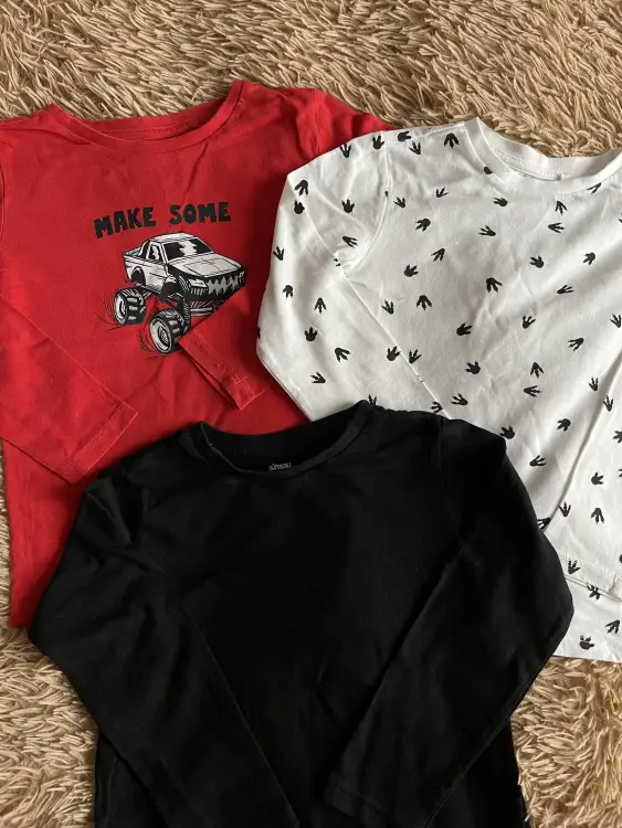 Лот лонгсливов, 104 см (4-5 лет)