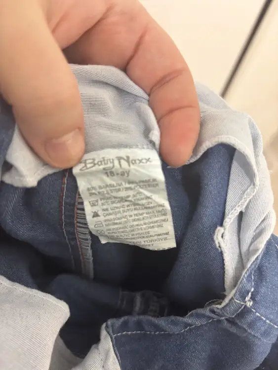 Джинсовый комбинезон для девочки