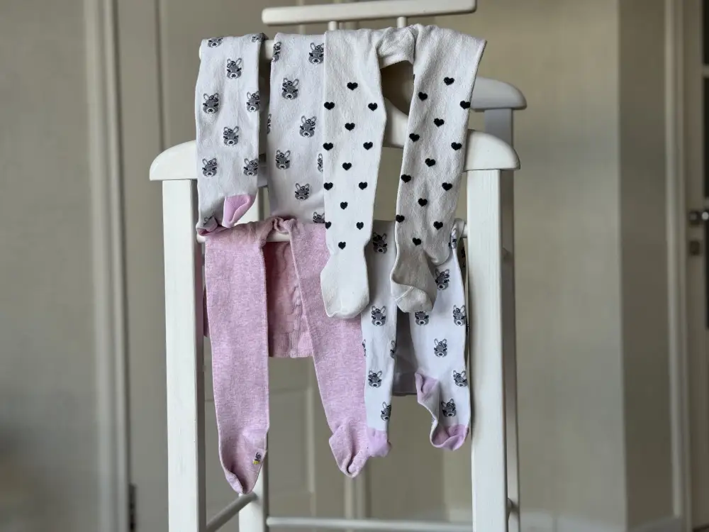 Лот из 6 колготок на 3 года