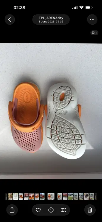 Crocs размера 23-24 для девочки ( оригинал)