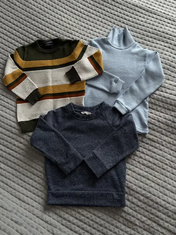 Лот тёплых кофточек на 3-4 года (98-104 см)