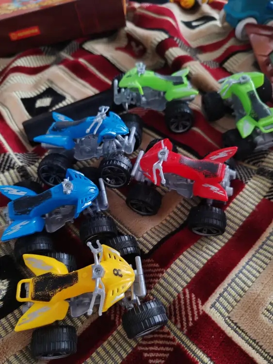 Машинка с прицепом