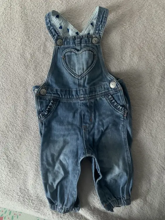 Джинсовый комбинезон