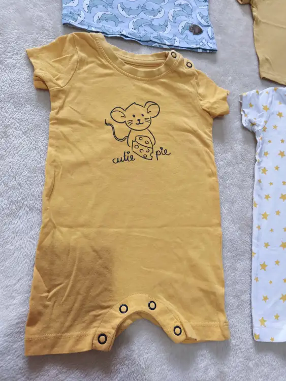 Песочники и маечки 62см