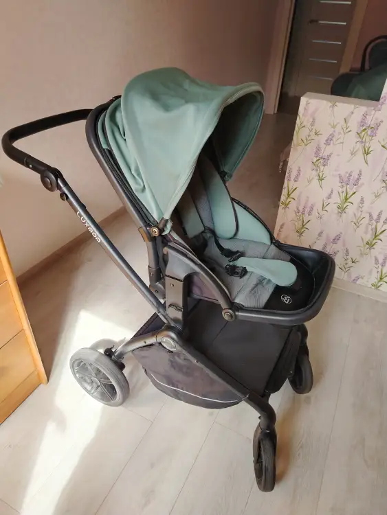 Коляска luxmom k92 3в1 в хорошем состоянии