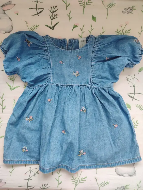 Джинсовые платье H&M (68 рост)