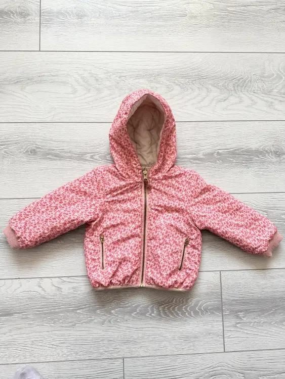 Двусторонняя куртка на весну рост 92