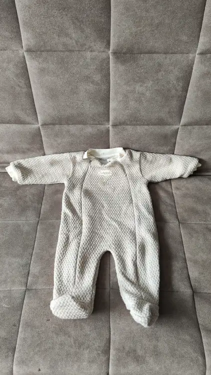 Комбинезон детский вязаный 74 см, 6-9 мес