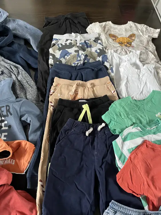 Лот одежды 116-122