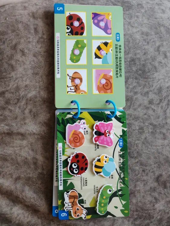 Альбом на липучках с играми, лэпбук