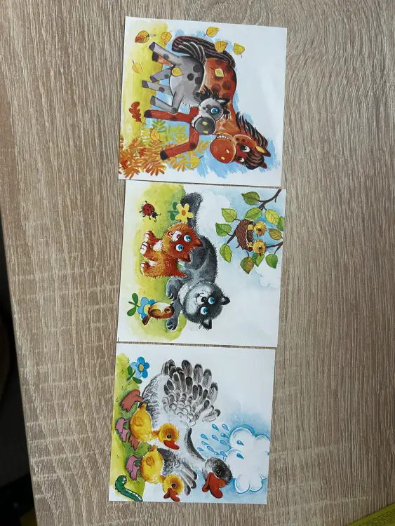 Кубики с картинками