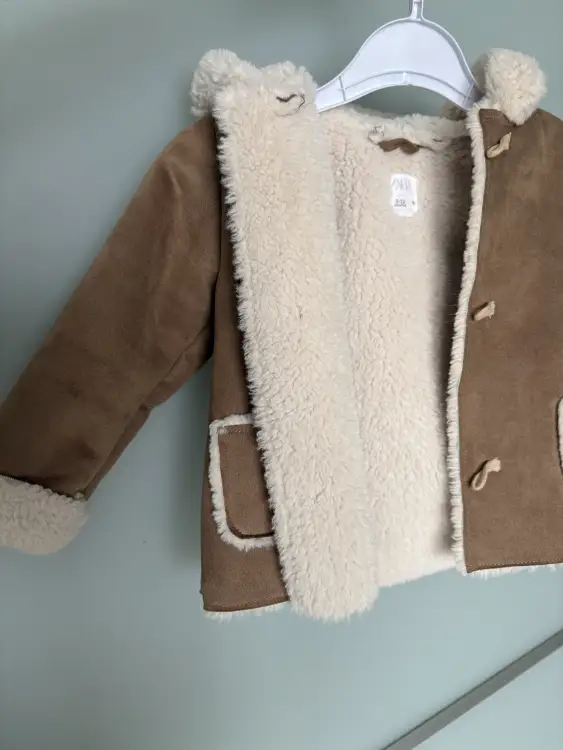 Дубленка zara