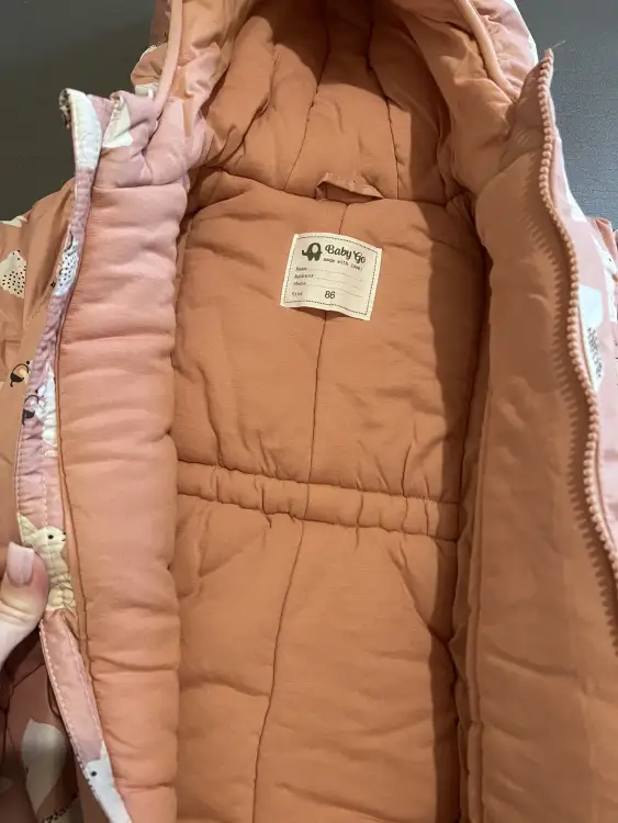 Комбинезон на девочку зимний