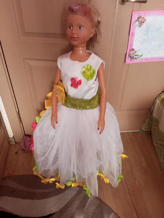 Платье бальное на худую девочку