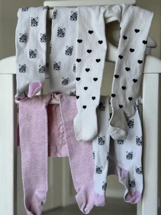 Лот из 6 колготок на 3 года