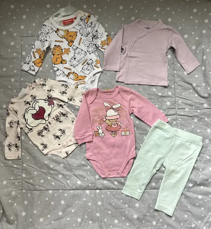 Одежда 0-3 месяца для девочки новая