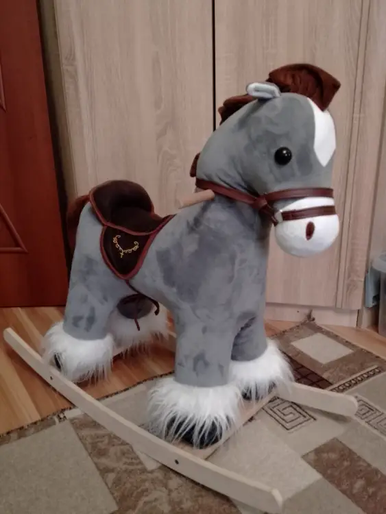 Детская качалка конь "Кристал"