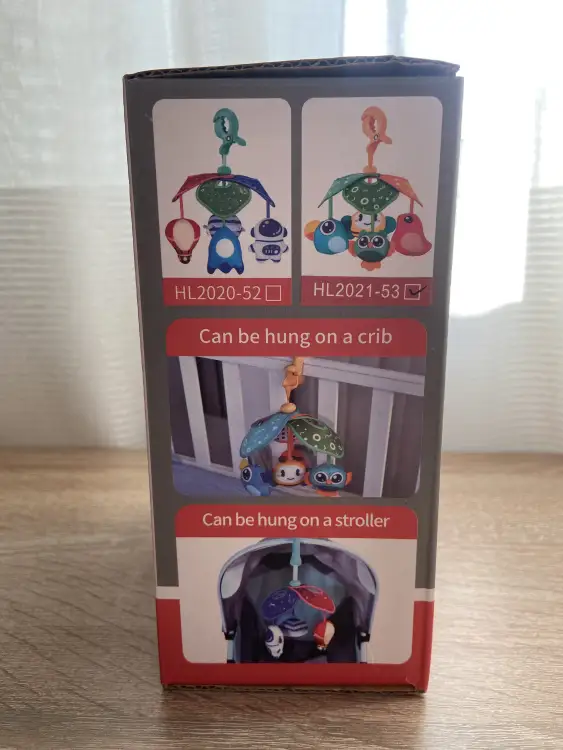 Подвеска в кроватку, коляску для малыша