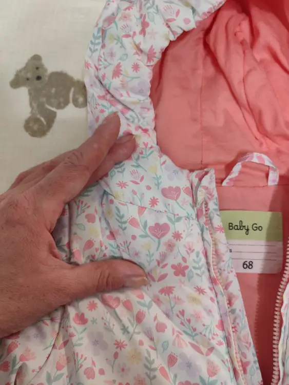 Демисезонный комбинезон 68 см (для девочки)