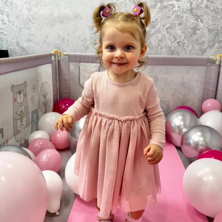 Нарядное платье для девочки 1-2 лет